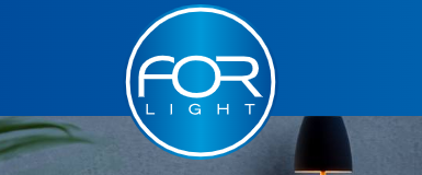 FORLIGHT - Španielsko, moderné funkčné a dekoratívne osvetlenie, stredný segment.
