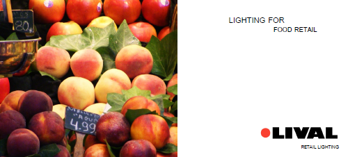 LIVAL lighting for food retail